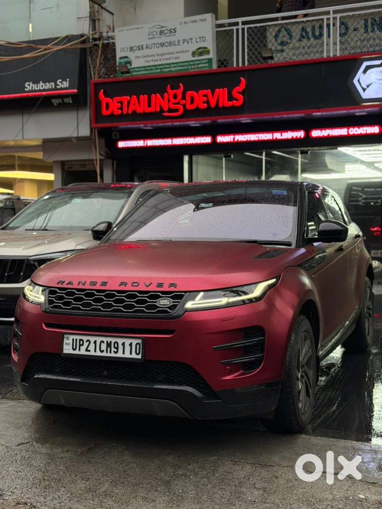 Land Rover Range Rover 2021 Se R Dynamic Top Model Wrap In Romania Red
