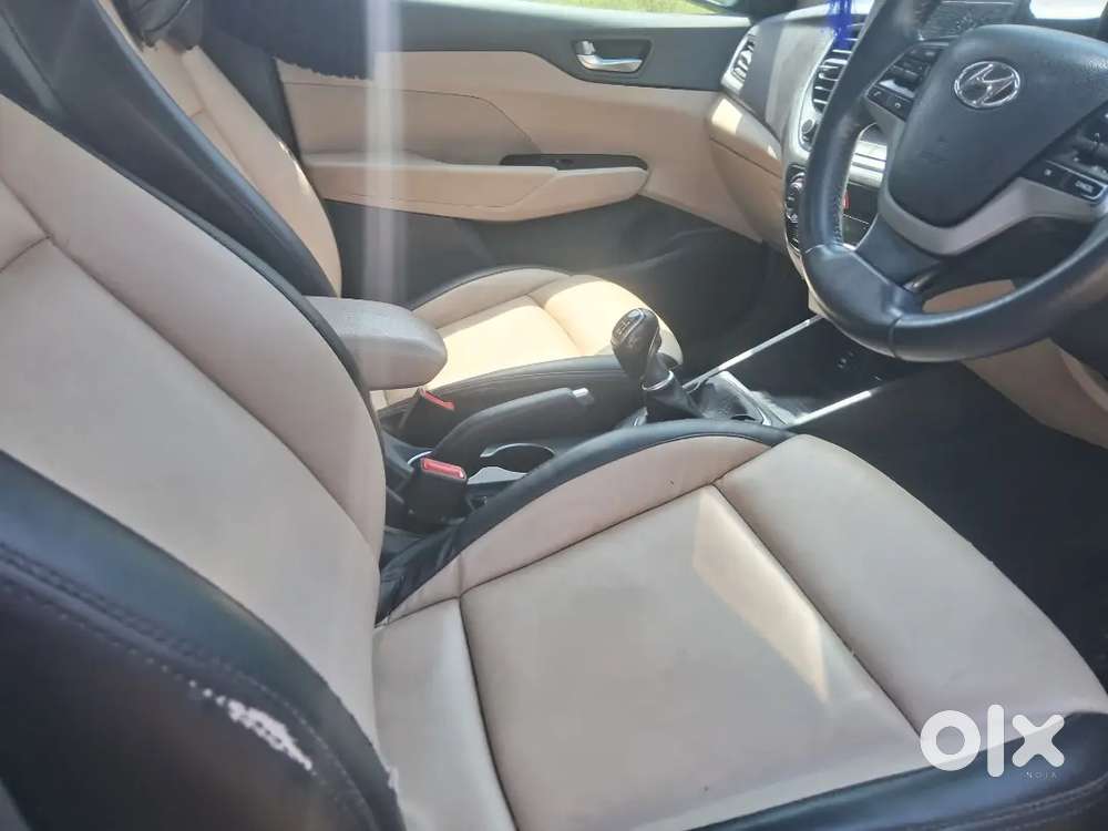 Sirf 10,00000 Mei Black Verna Sx Push Button Start And Sunroof Model