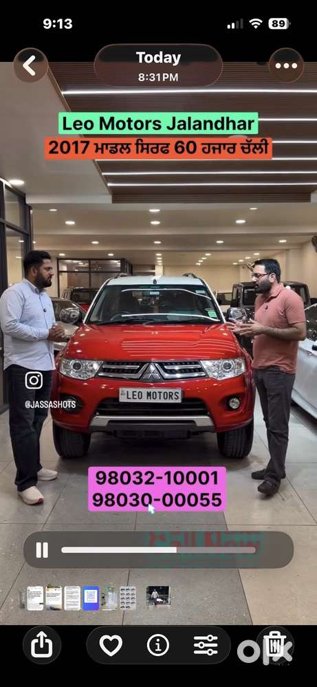 Mitsubishi Pajero Sport 2.5 Automatic, 2017, Diesel