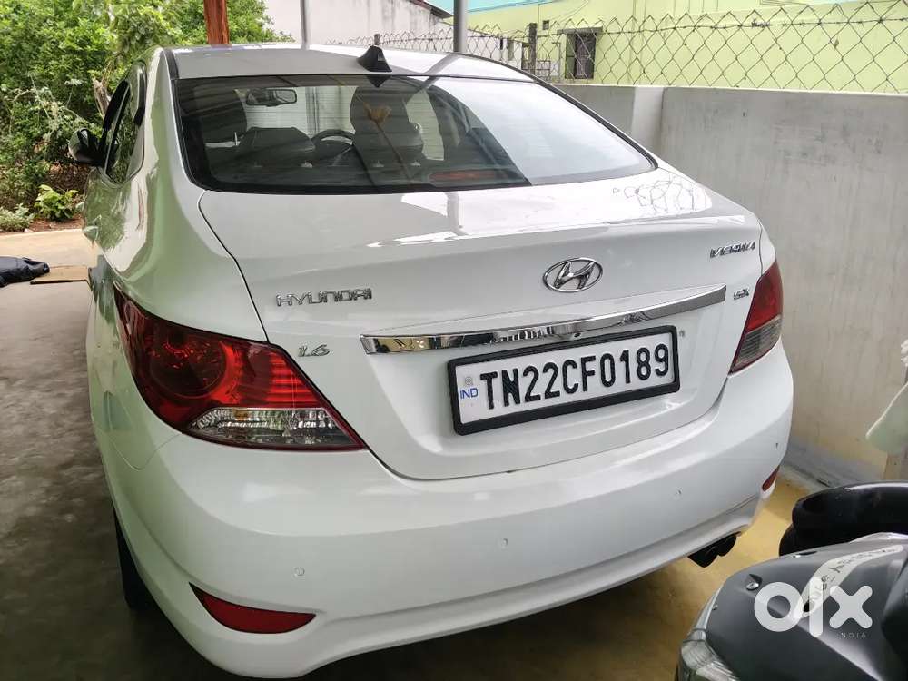 Verna Fluidic Hyundai 2013 Diesel Manual