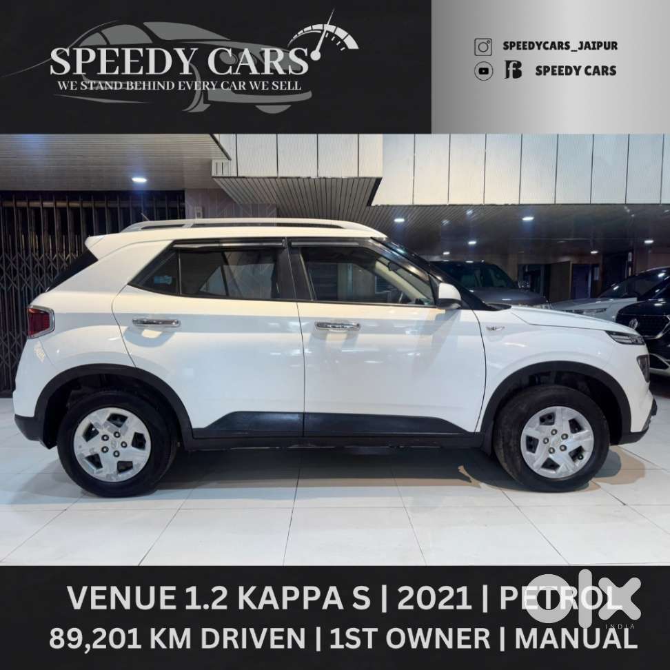 Hyundai Venue S 1.2 Petrol, 2021, Petrol
