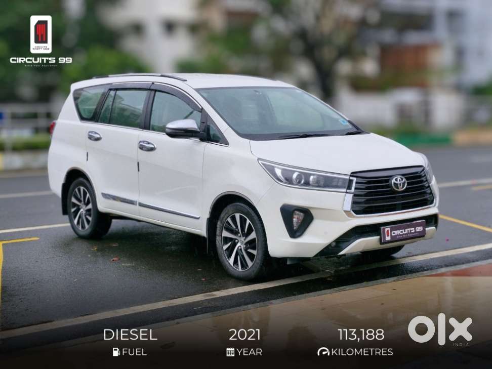 Toyota Innova Crysta Zx 2.4 Diesel 7 Seater, 2021, Diesel