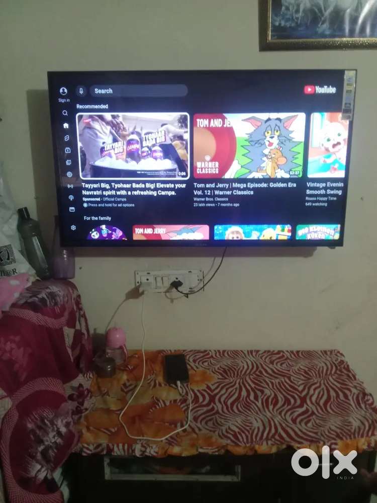 Crown 43 inch smart a&ntilde;roid tv