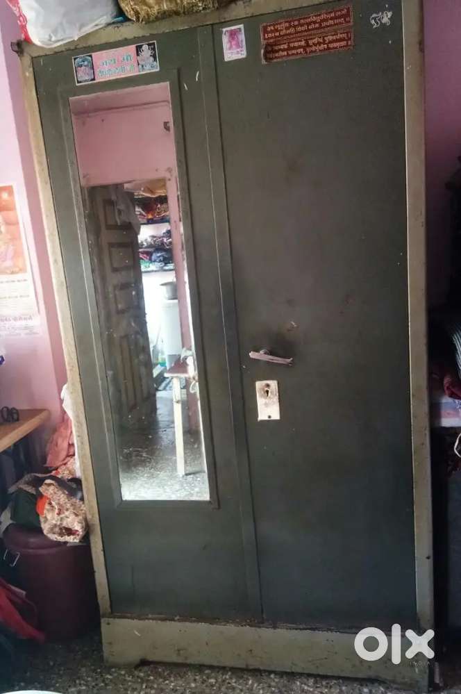 A iron cupboard