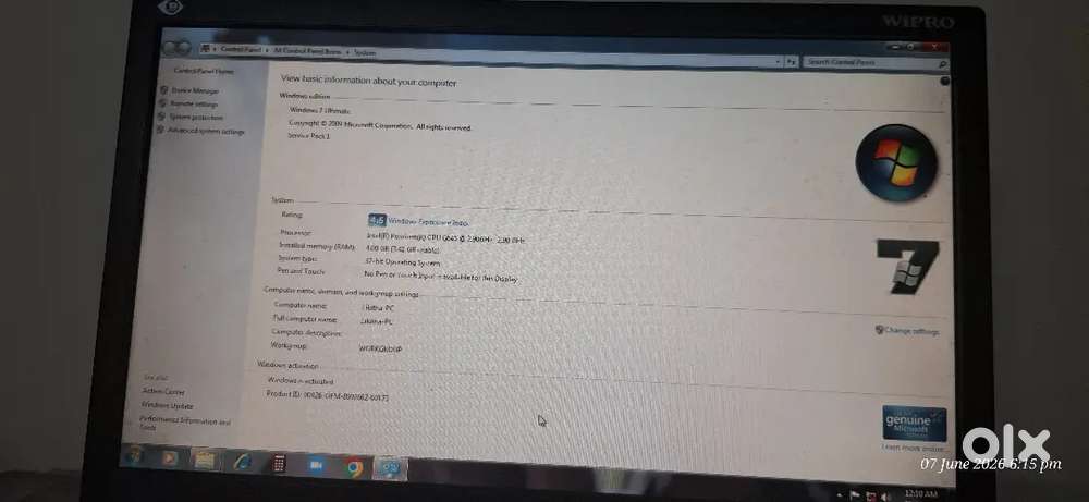 Wipro desktop