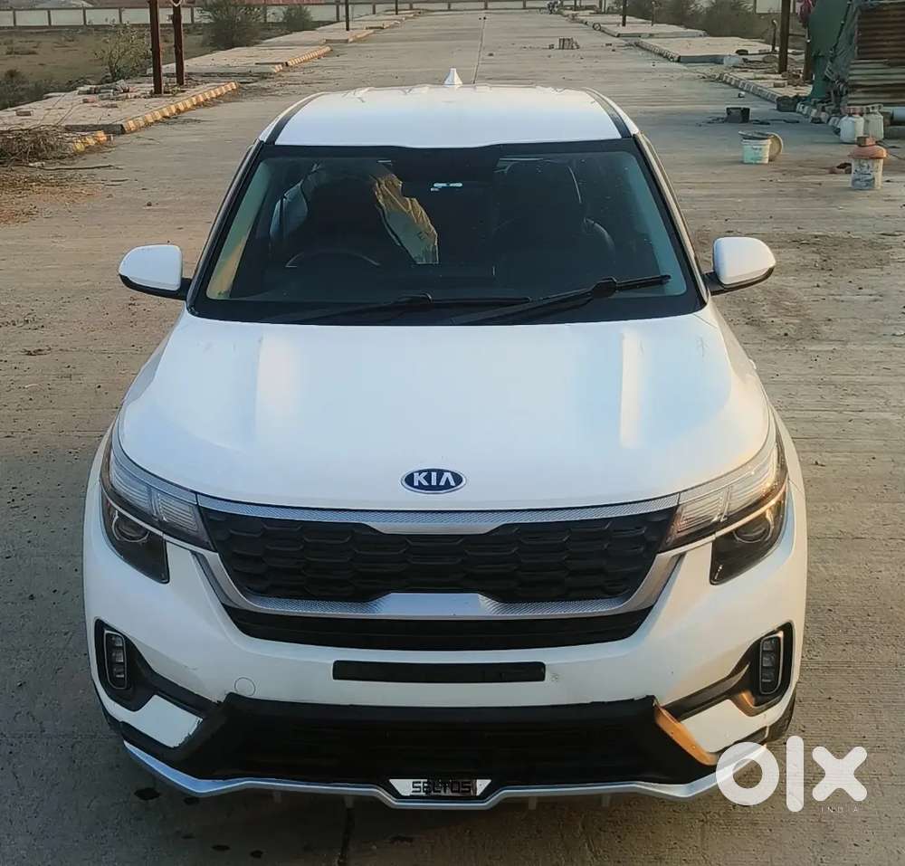 Kia Seltos 2020 Hte Diesel White - Single Hand Driven - Good Milleage