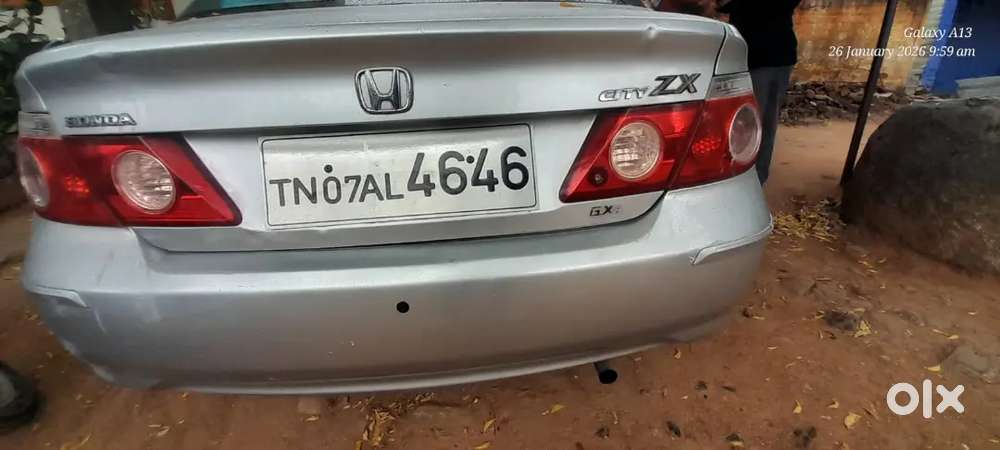 Honda City Zx 2008 Petrol Well Maintained And  Good  Condition Car