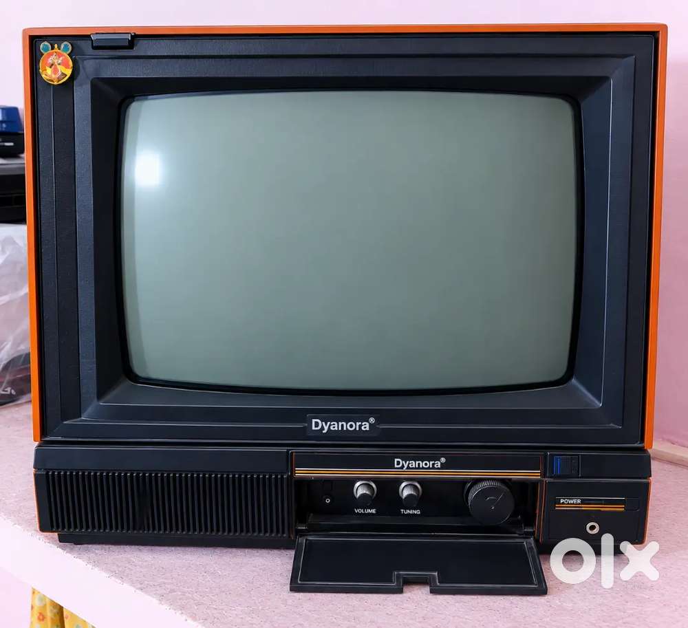 Vintage Black & White Tv