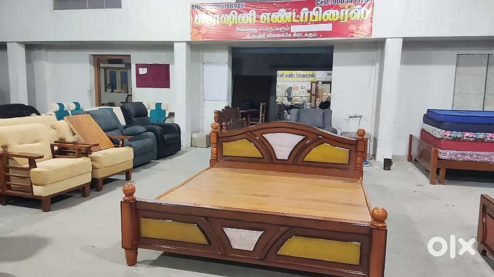 wooden king size cot, queen size cot manufacturing whole sale price