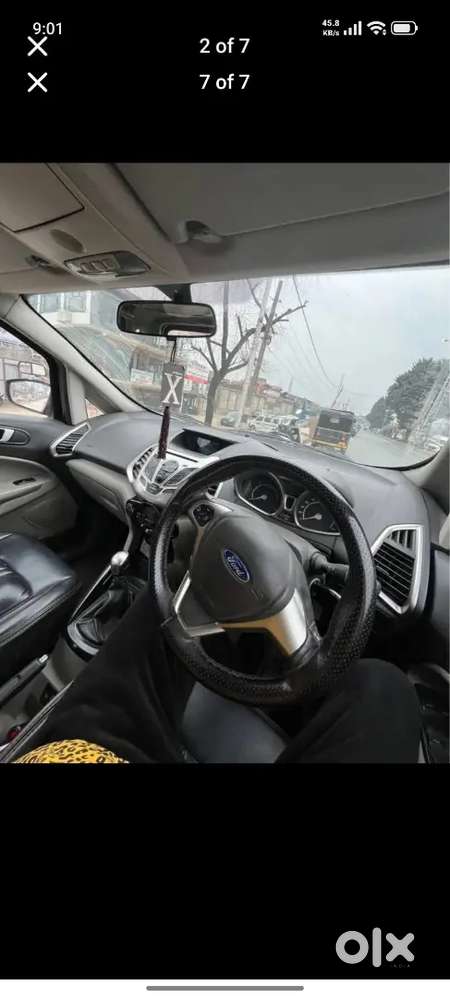 Black Ford Ecosport 2015 Diesel Well Maintained