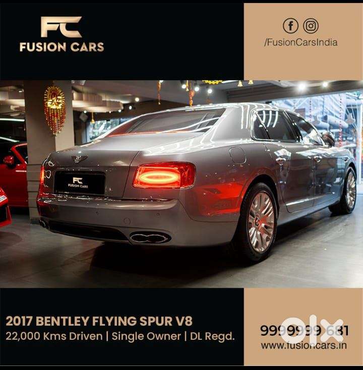 Bentley Flying Spur V8 Petrol, 2017, Petrol