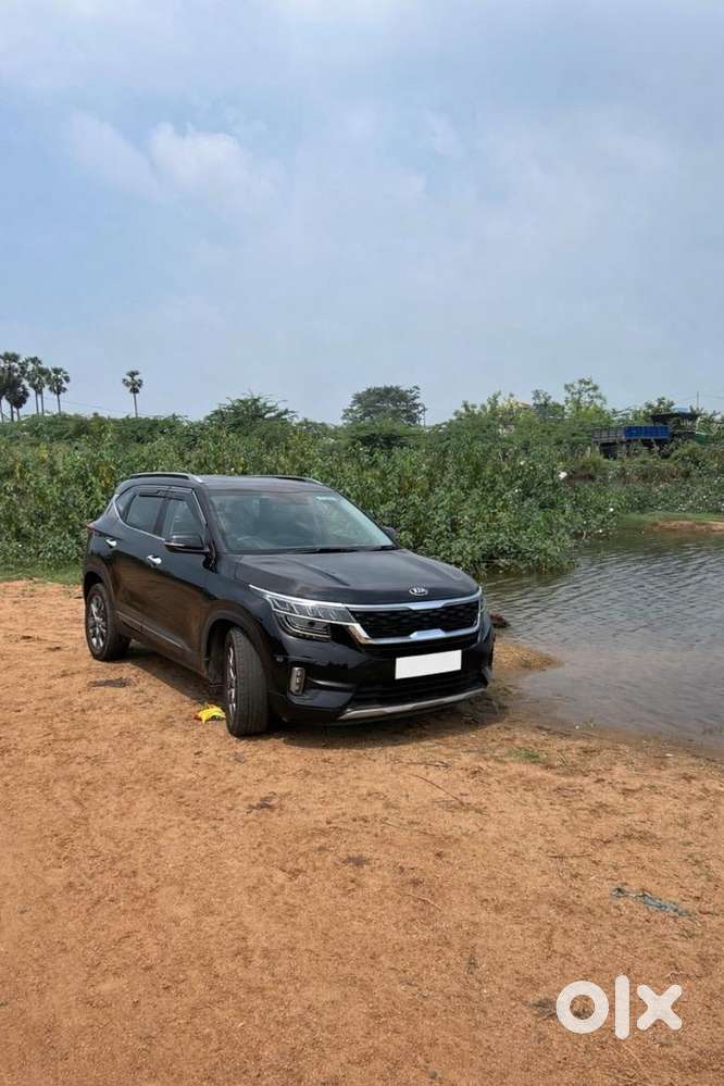 2021 Kia Seltos Htx Diesel Black  Fancy Number 7000  Single Owner