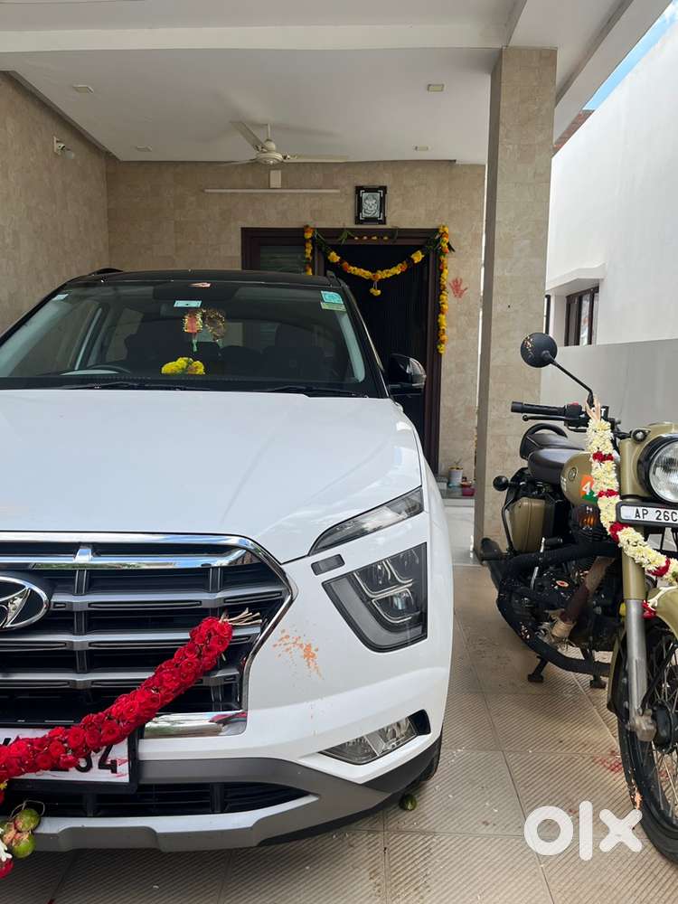 Hyundai Creta Diesel (top End) 2023 White