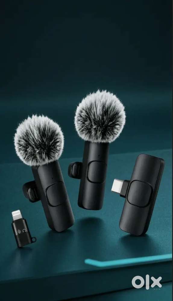 SACRO Dual Wireless Mic for YouTube Vlog Podcast Recording with ANC EB