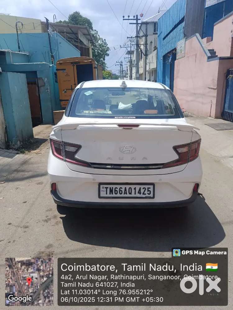 Hyundai Aura 1.2 Sx Model 2023 Cng