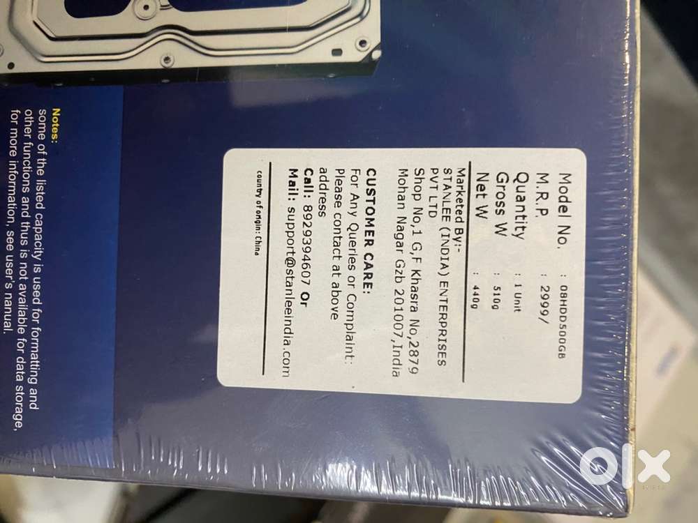 harddrive 500GB
