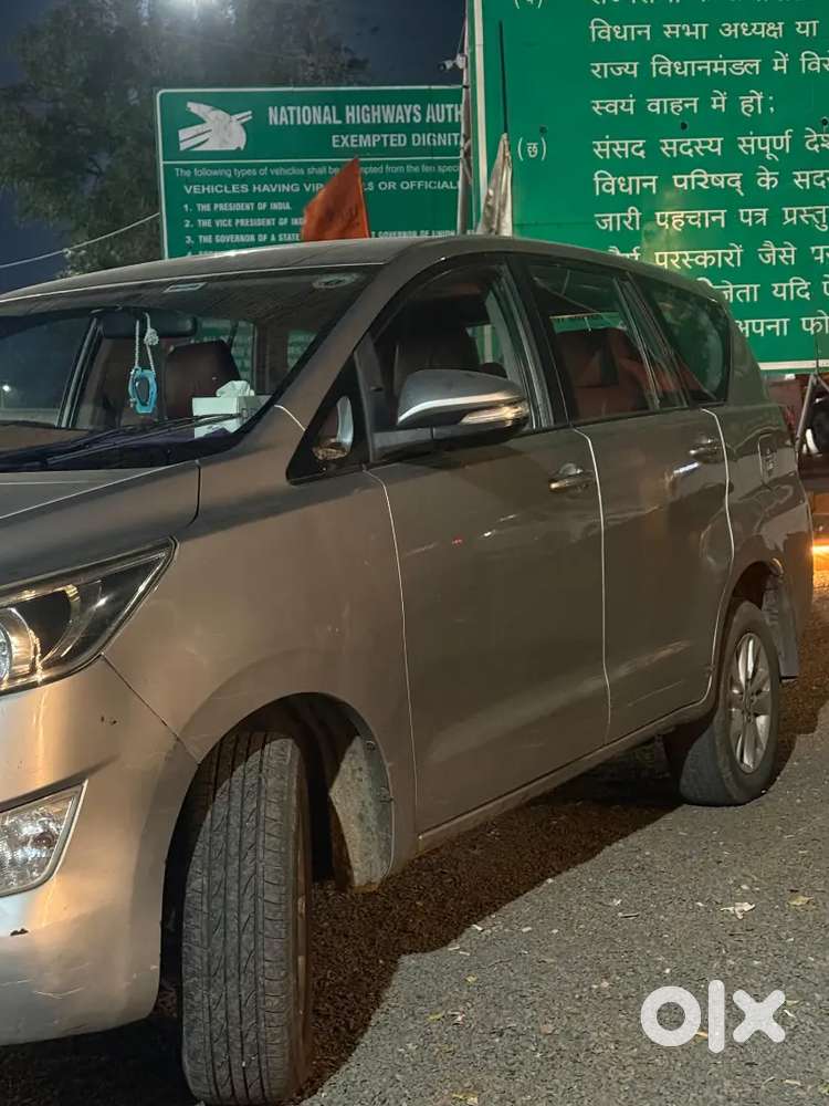 Toyota Innova Crysta 2018 Diesel Well Maintained Vip Number Plate