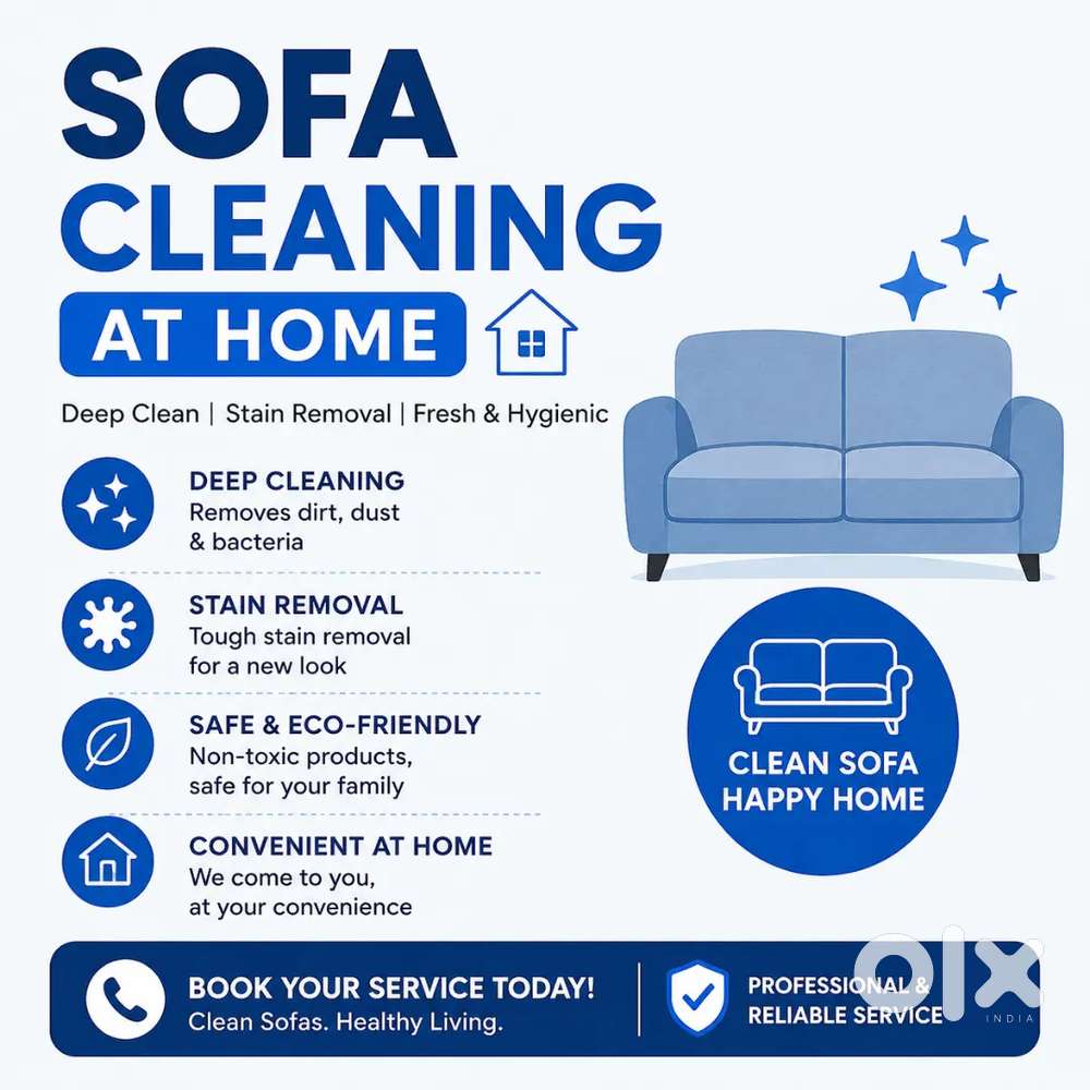 Professional Sofa Cleaning at Home