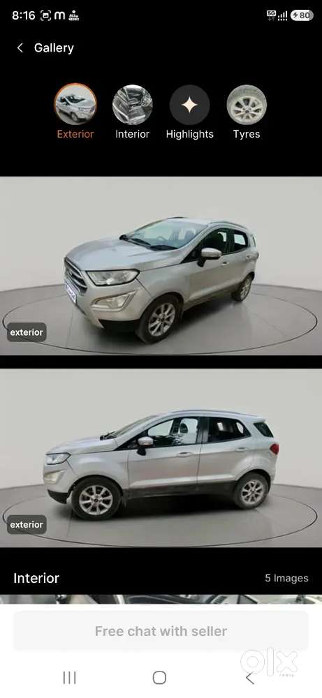 Ford Ecosport Diesel 2019
