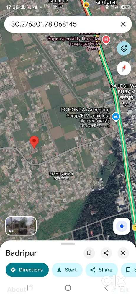 Our house at mokhampur majri 800 meter from Haridwar highway road