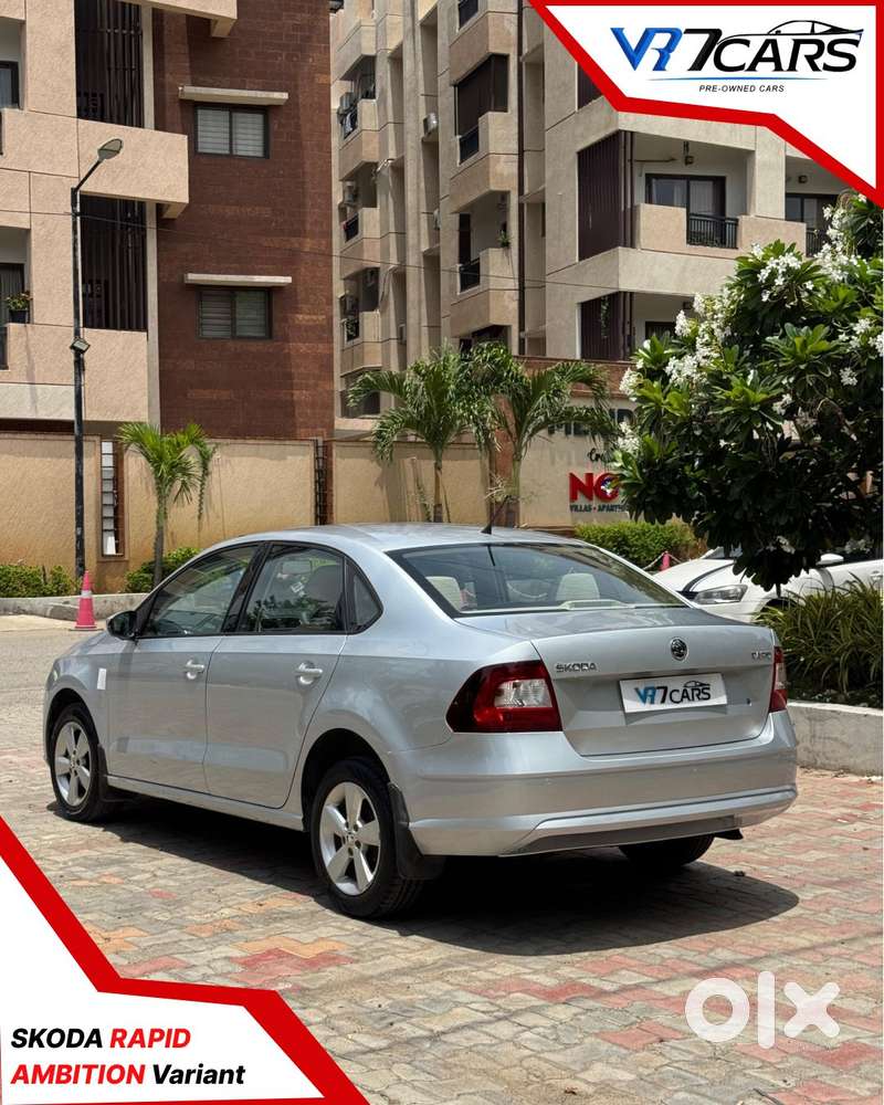 Skoda Rapid Ambition 1.6 Mpi Manual Plus Alloy, 2017, Petrol