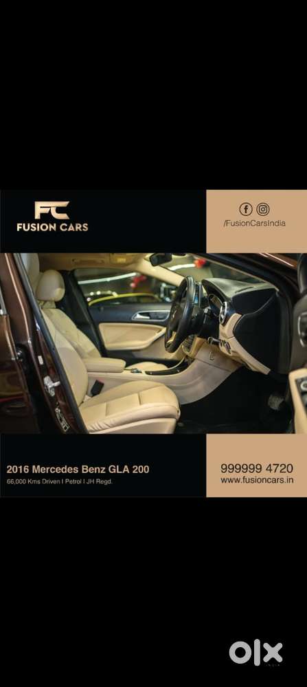 Mercedes-benz Gla 200, 2016, Petrol