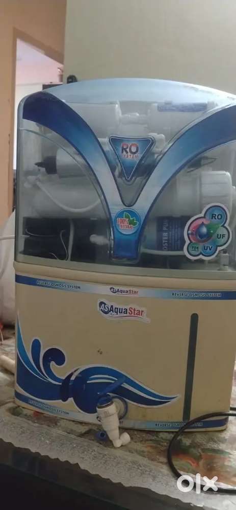 RO and water purifier in perfect working condition,less used .
