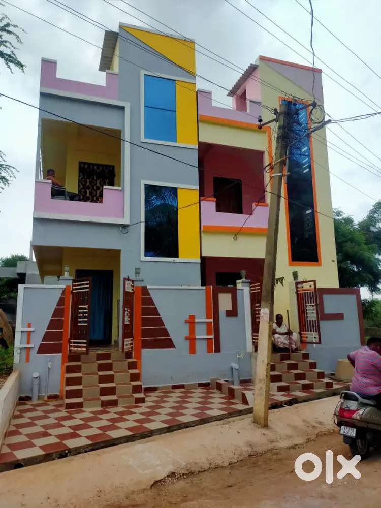 Individual house with 4 portions getting rent 16000 in industrial area