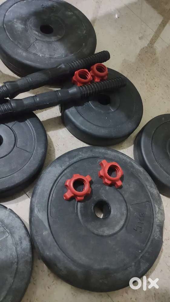 Dumbbells for home workout (negotiable)