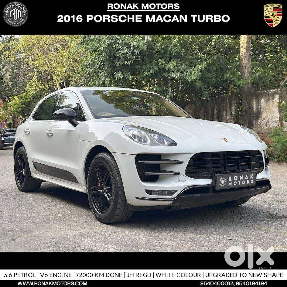 Porsche Macan Turbo, 2016, Petrol