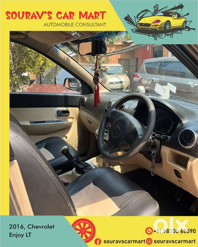 Chevrolet Enjoy 1.4 Ls 8-seater, 2016, Diesel