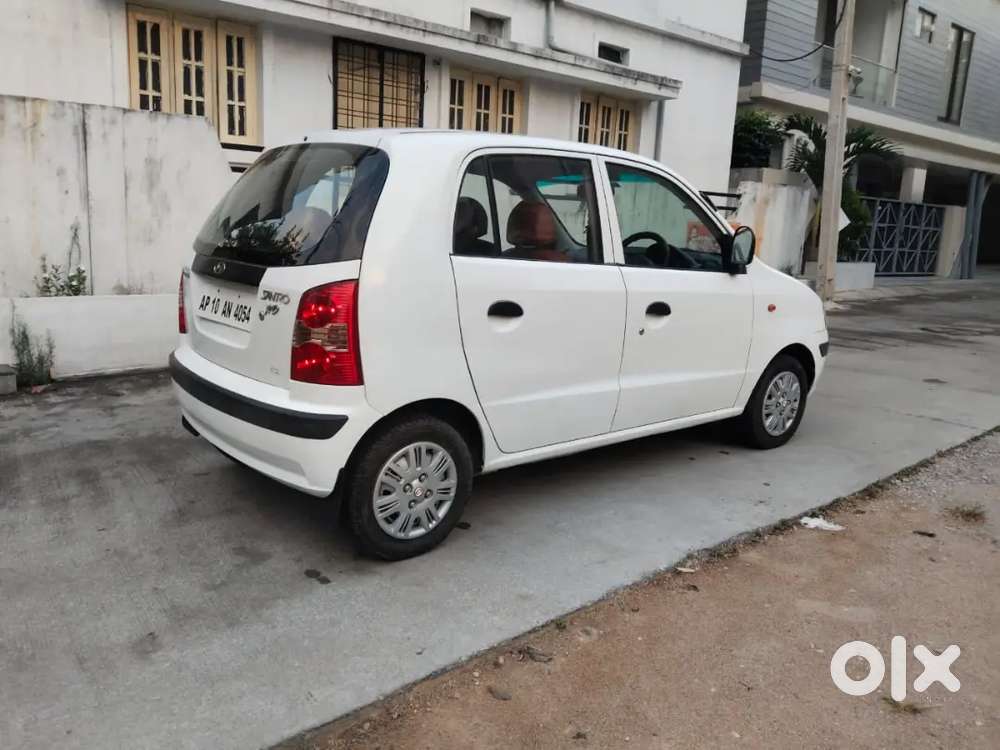 Santro Xing Gl 2008 Petrol , Noble White Colour