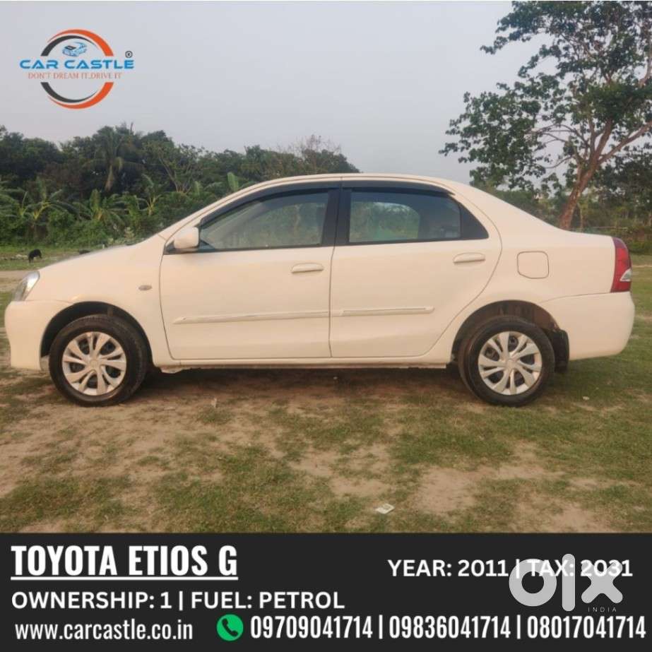 Toyota Etios 2010-2012 G, 2011, Petrol