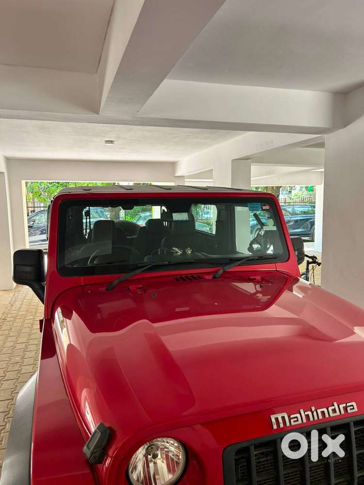 Mahindra Thar Red Petrol Rwd