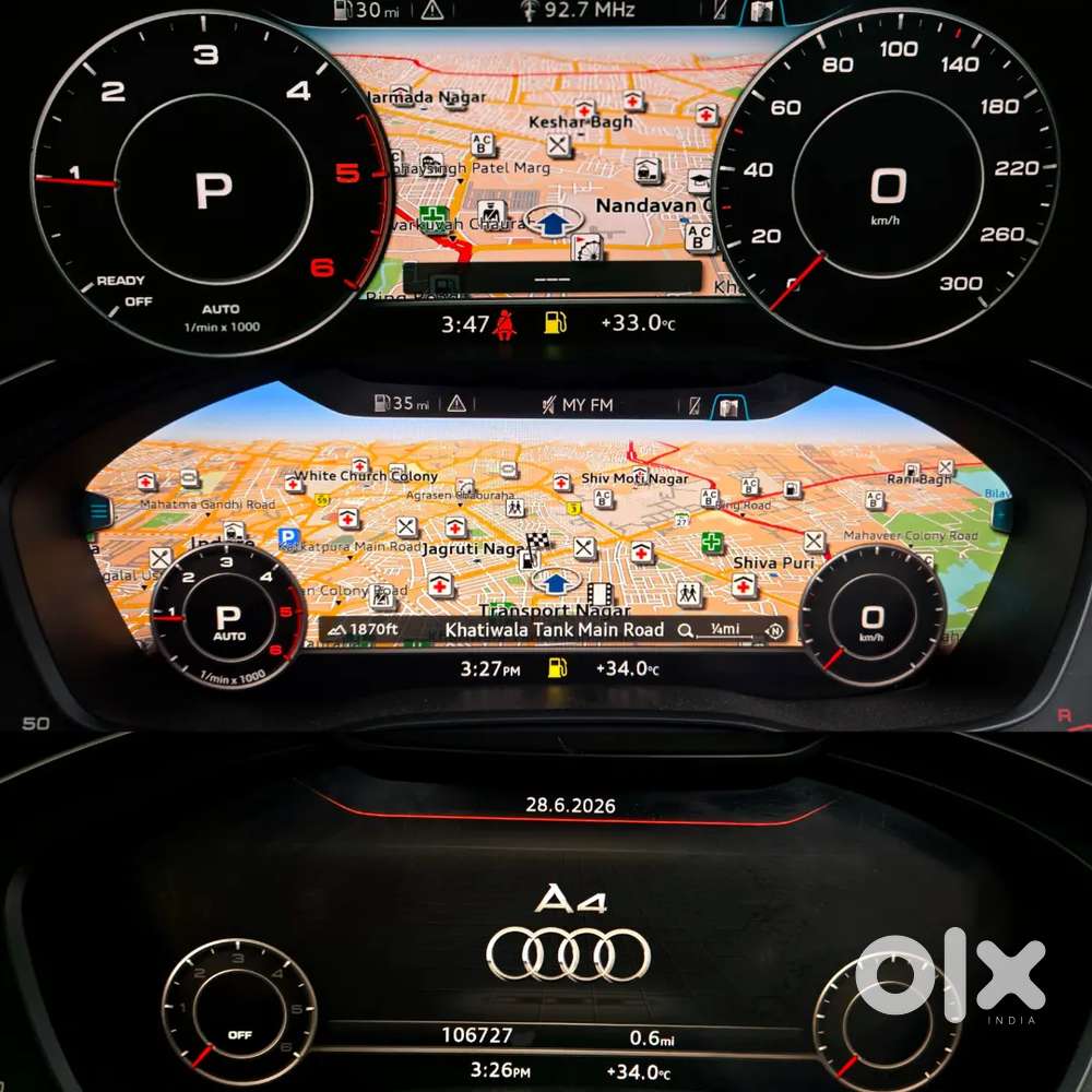 Audi A4 Technology Pack 2018 Luxury Line Lci Display Metter