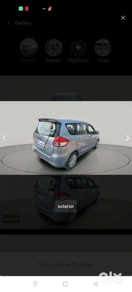 Maruti Suzuki Ertiga 2013 Cng /petrol
