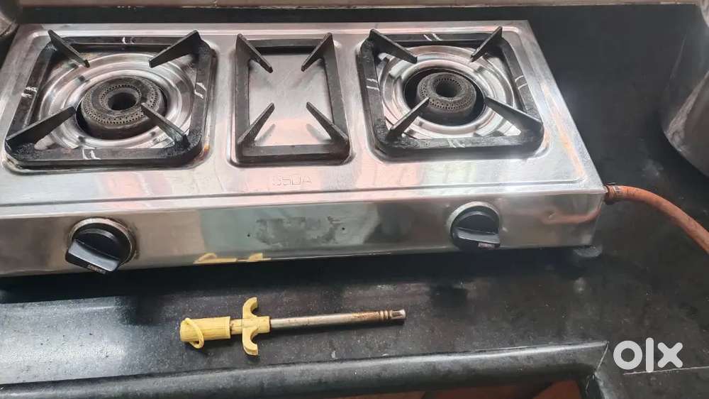 Gas stove..