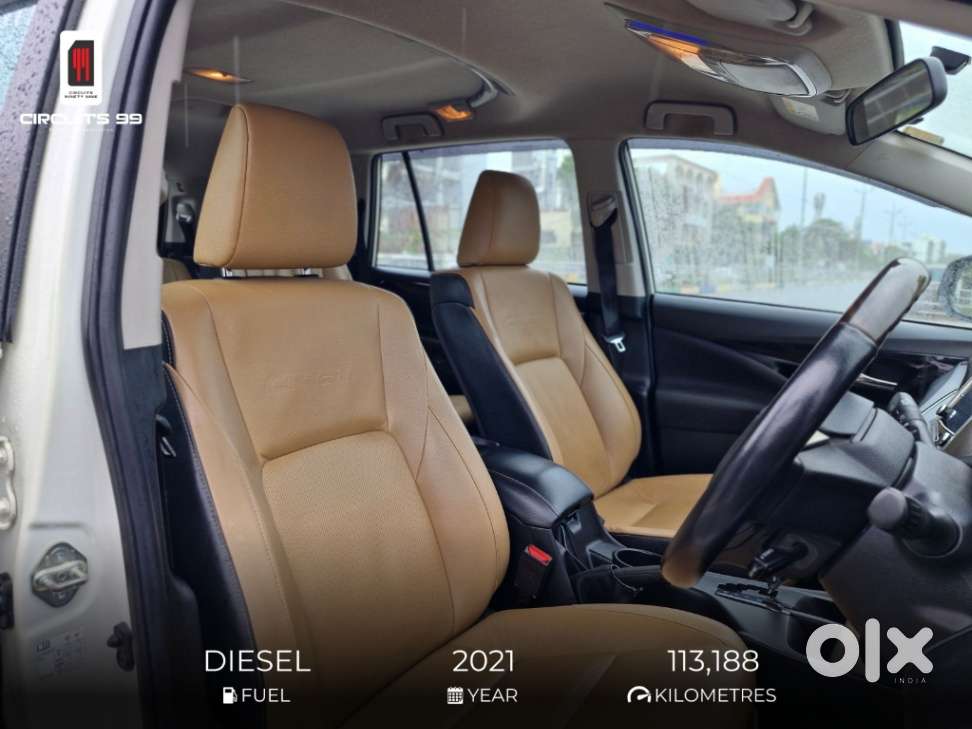 Toyota Innova Crysta Zx 2.4 Diesel 7 Seater, 2021, Diesel