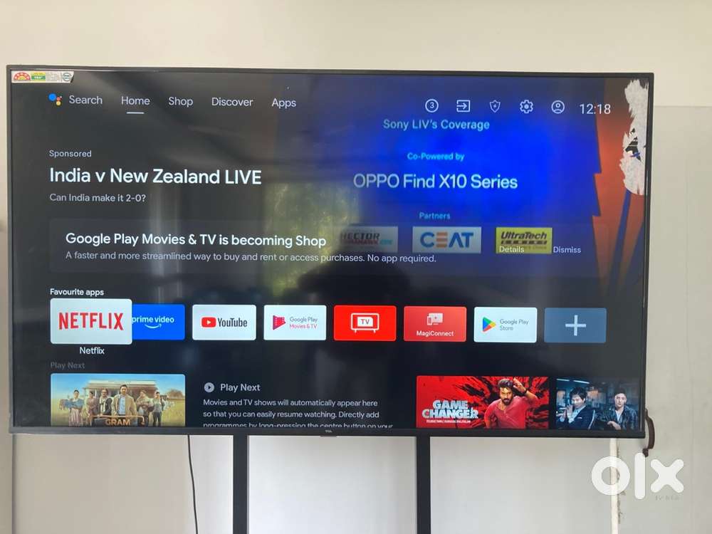 75 inches Smart T.V