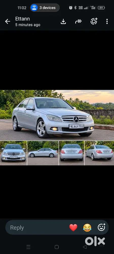 Mercedes-benz C-class 2011 Petrol Automatic