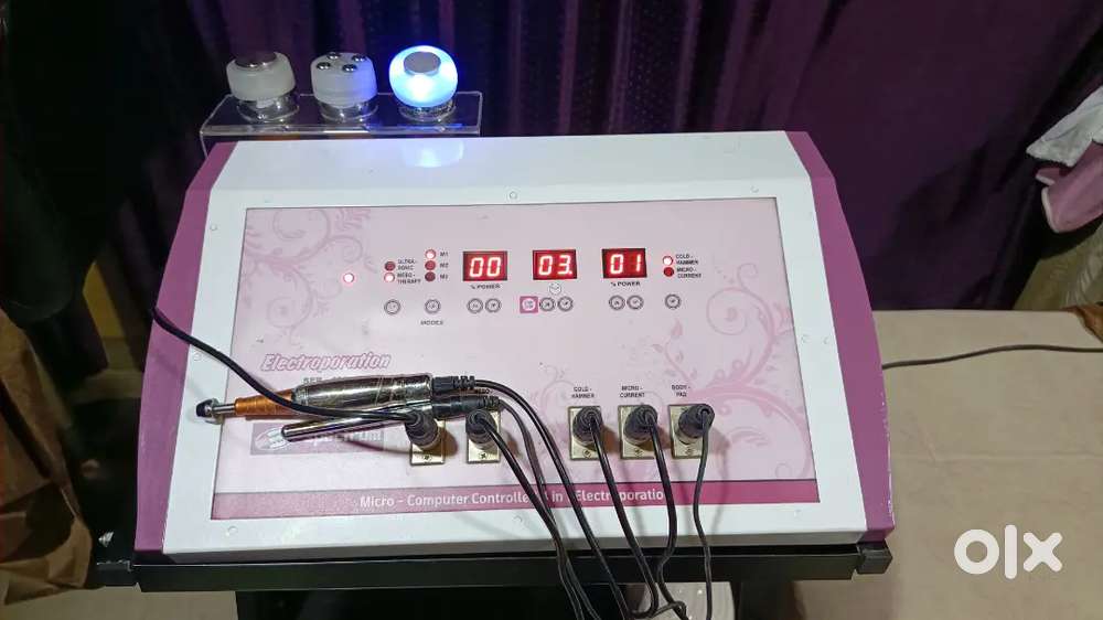 Ultra Sonic machine of spectrum, and centrifuge machine of 8bulbs.