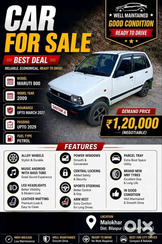 Maruti 800 Excellent Condition