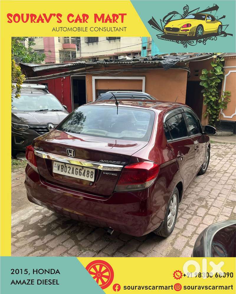 Honda Amaze S Mt I-dtec, 2015, Diesel