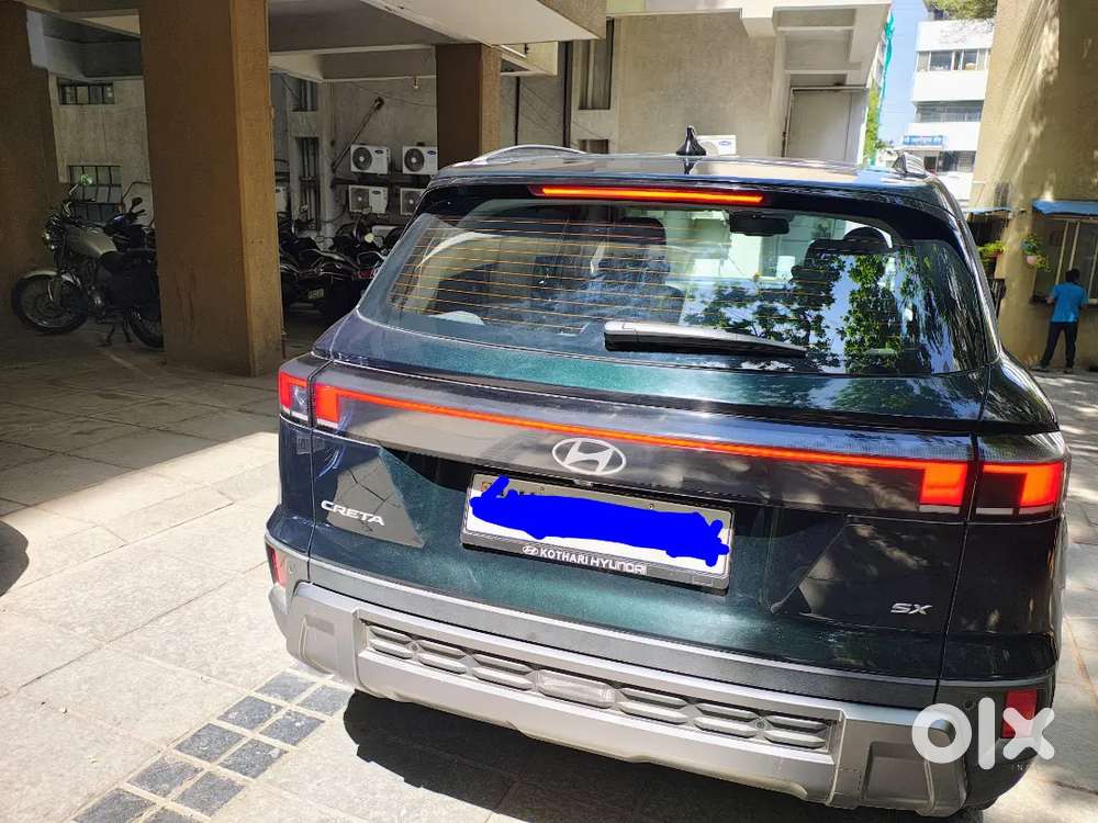As Good As New Creta Sx(o) With Zero Dep Insurance And Under Warranty