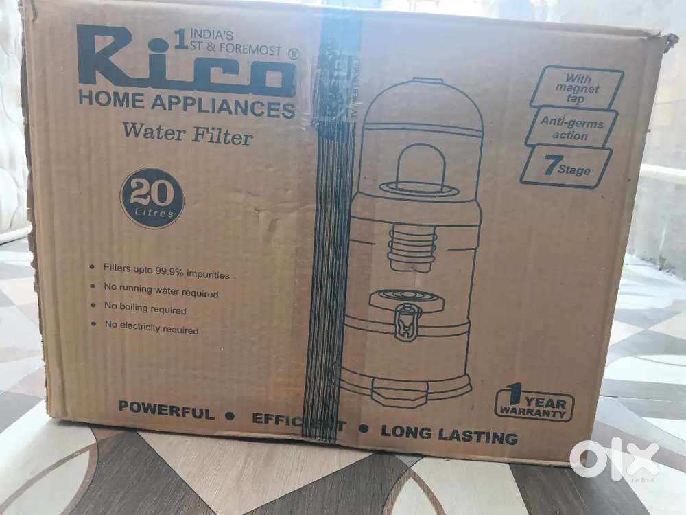 Rico water filter 20 litre