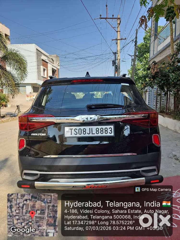Selling My Kia Seltos Htx , Black Colour