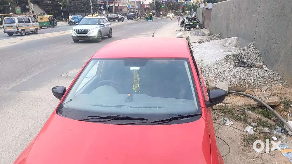 Red Color Skoda Rapid