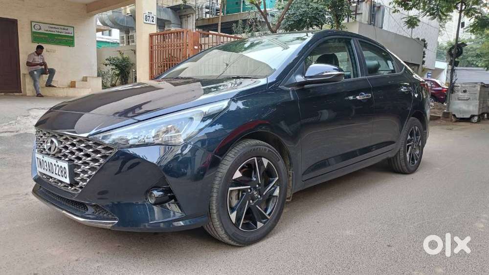 Hyundai Verna 1.5 Sx (o) Diesel At, 2021, Diesel