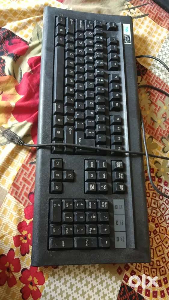 TVs gold keyboard