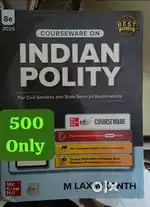 Indian Polity Courseware M Laxmikant Latest Edition 2025